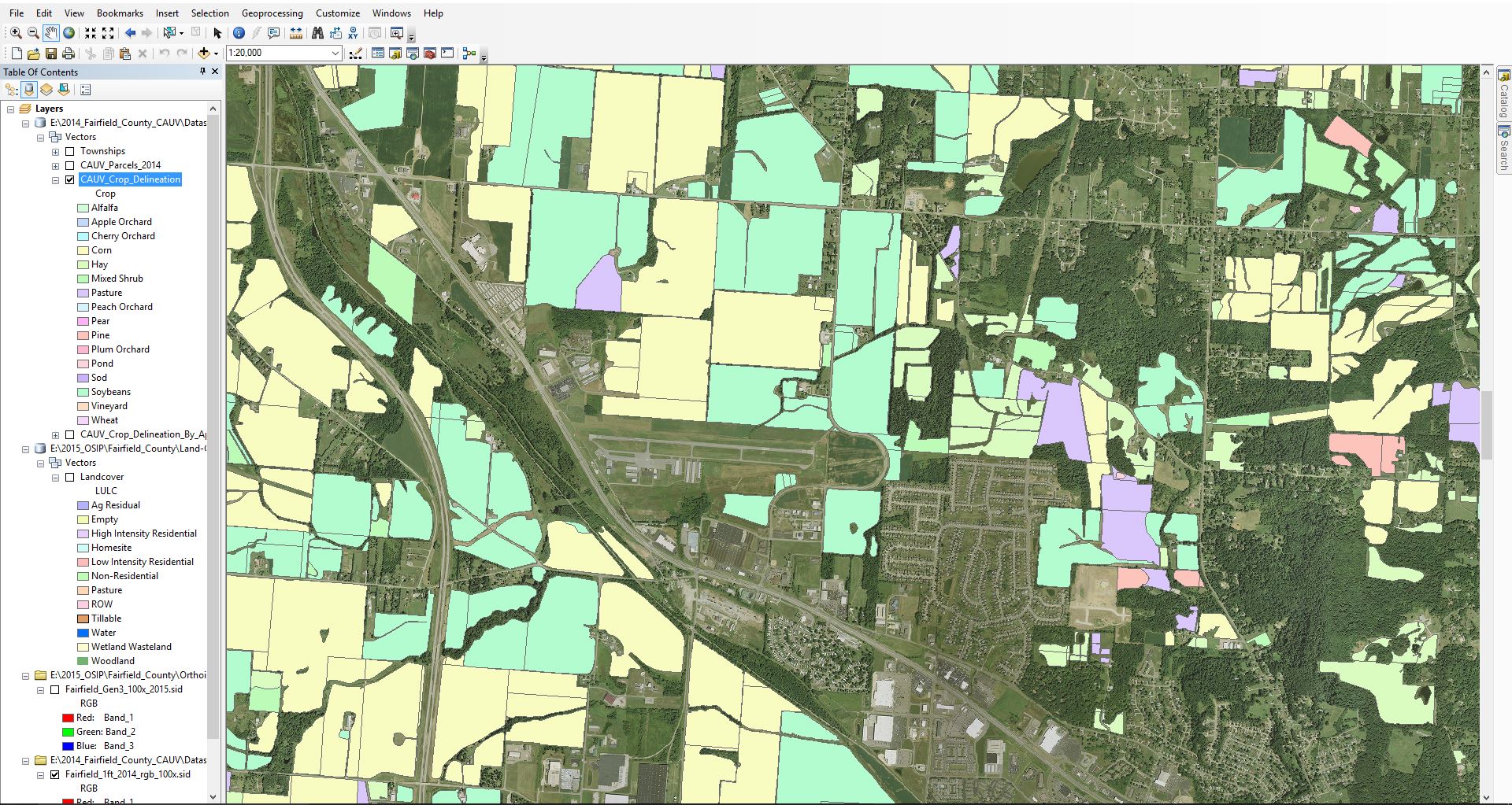 Featured image for “Woolpert’s Landcue Helps Gallia County Increase Efficiency of CAUV Process”