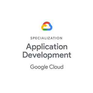 application development Google badge