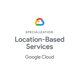 location based services Google badge