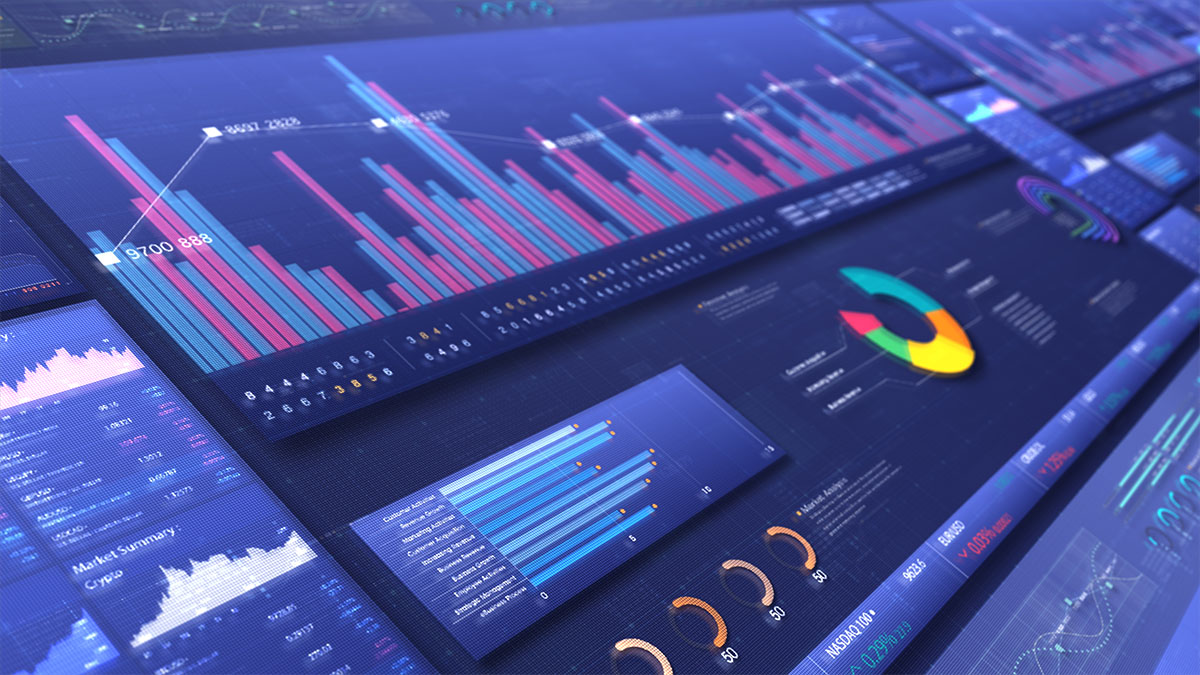 graphic of charts