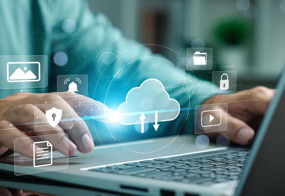 Big data and analytics visualization technology with Database storage cloud technology file data transfer sharing