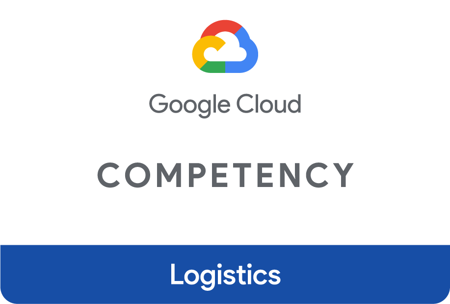 Google Cloud competency logistics